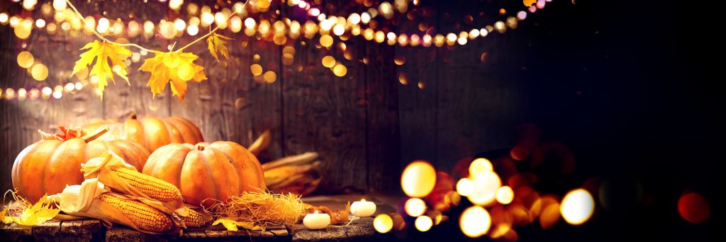 Die Farben von Halloween Jahreszeit