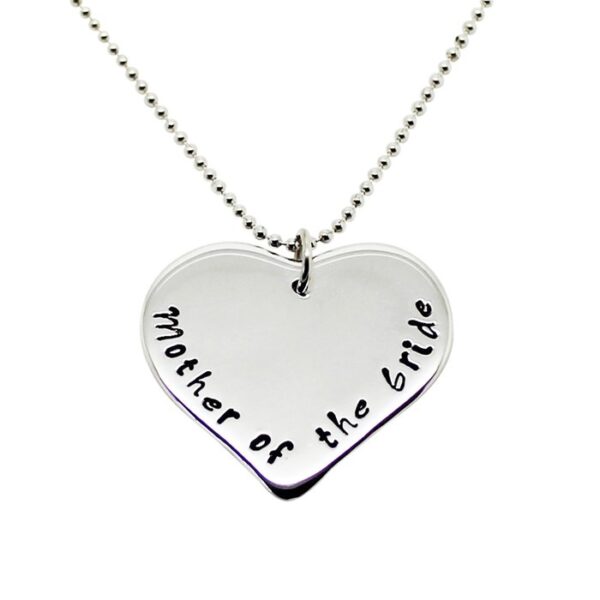 PERSONALISIERTE HALSKETTE "LIEBESHERZ" AUS STERLINGSILBER – Bild 4