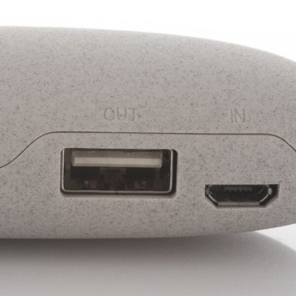 Pebble, 2600 mAh, light gray