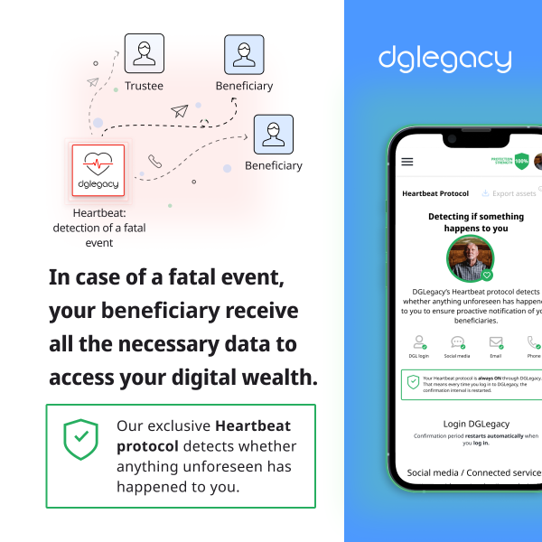 DGLegacy, digital inheritance service
