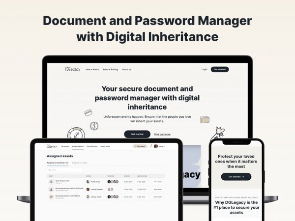DGLegacy digital inheritance service overveiw